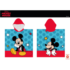 Disney Mickey egér strand törölköző poncsó 60*120 cm babatörülköző, kifogó