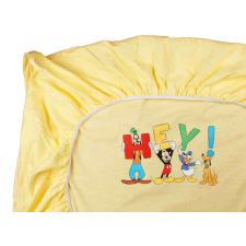 Disney Mickey és Barátai Gumis Lepedő - 70x140 cm babaágynemű, babapléd