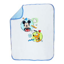  Disney Mickey és Plútó wellsoft béléses pamut babatakaró (méret: 70x90cm) lakástextília