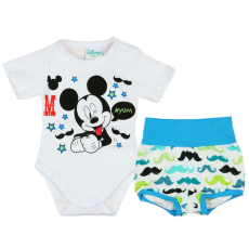  Disney Mickey fiú nyári 2 részes body/short szett Bajusz