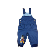 Disney Mickey fiú vízlepergetős| bélelt kertésznadrág gyerek nadrág