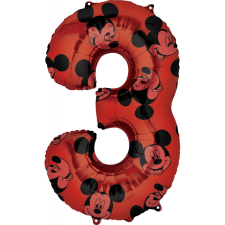 Disney Mickey fólia lufi 3-as 66 cm party kellék