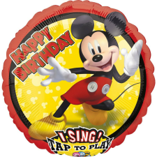  Disney Mickey Fun Zenélő Fólia lufi 71 cm party kellék