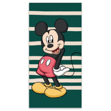 Disney Mickey Green fürdőlepedő, strand törölköző 60x120cm BRM016002 lakástextília