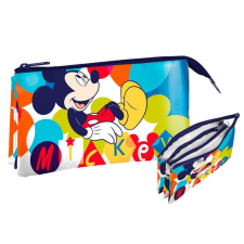 Disney Mickey gyerek neszeszer, tolltartó 3 rekeszes tolltartó