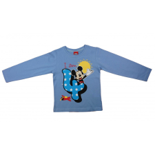 Disney Mickey hosszú ujjú szülinapos póló 4 éves babapóló, ing