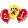  Disney Mickey léggömb, lufi 6 db-os
