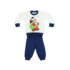  Disney Mickey Mikulás fiú pizsama Karácsony (méret: 80-110)