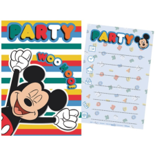 Disney Mickey Party Meghívó party kellék