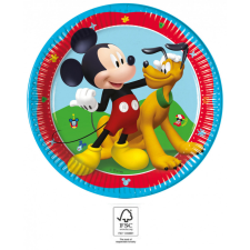 Disney Mickey Rock the House papírtányér 8 db-os 20 cm FSC party kellék