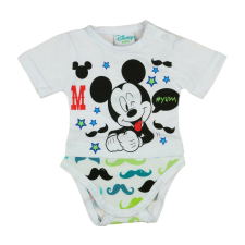 Disney Mickey rövid ujjú kombidressz Bajusz fehér kombidressz, body