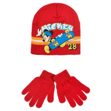  Disney Mickey Skate gyerek sapka + kesztyű szett 54 cm babasapka, sál