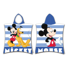 Disney Mickey Stripe strand törölköző poncsó 50x115cm lakástextília