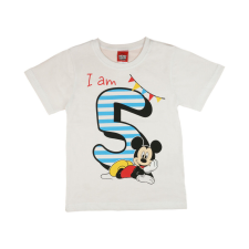  Disney Mickey szülinapos kisfiú póló 5 éves gyerek póló