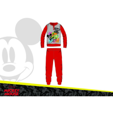 Disney Mickey téli pamut interlock gyerek pizsama