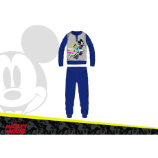 Disney Mickey téli pamut interlock gyerek pizsama