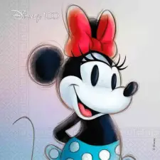  Disney Minnie 100 szalvéta 20 db-os 33x33 cm FSC party kellék