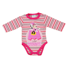 Disney Minnie csíkos hosszú ujjú kombidressz glitterrel kombidressz, body
