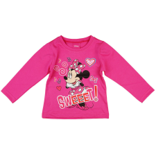 Disney Minnie csillámos hosszú ujjú kislány póló babapóló, ing
