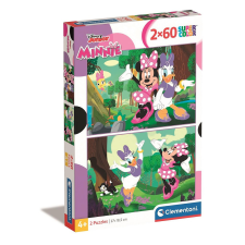 Disney Minnie Cuckoo-Loca and Figaro 2x60 db-os puzzle Clementoni puzzle, kirakós