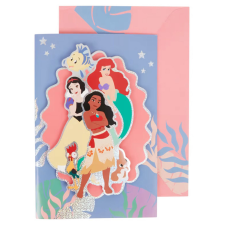 Disney Minnie Disney Hercegnők 3D üdvözlőkártya party kellék