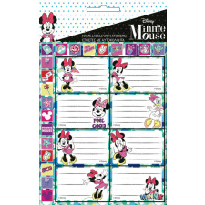 Disney Minnie Disney Minnie Smiles füzetcímke matricával 16 db-os füzetcímke