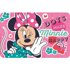 Disney Minnie Dots tányéralátét 43x28 cm konyhai eszköz