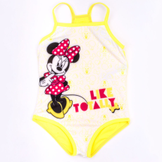Disney Minnie egér baba fürdőruha - egyrészes fürdőruha - 92 - sárga