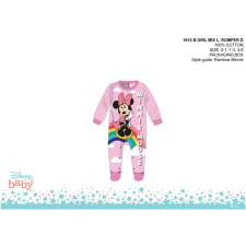 Disney Minnie egér baba rugdalózó - világosrózsaszín-lila - 1-3 hónapos babának rugdalózó