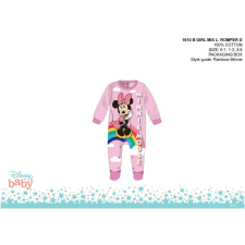Disney Minnie egér baba rugdalózó - világosrózsaszín-lila - 1-3 hónapos babának rugdalózó