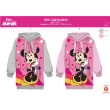  Disney Minnie egér kapucnis pulóver kislányoknak - világosrózsaszín - 110 gyerek póló