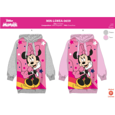  Disney Minnie egér kapucnis pulóver kislányoknak - világosrózsaszín - 122