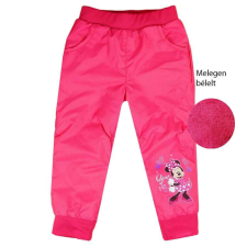 Disney Minnie egér melegen bélelt vízlepergetős nadrág 2-3 év (98 cm) gyerek nadrág