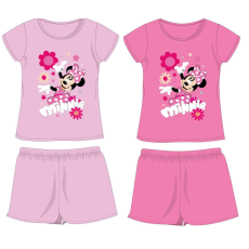  Disney Minnie egér pamut nyári együttes - póló-rövidnadrág szett - rózsaszín - 98