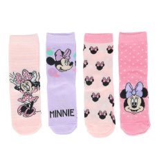 Disney Minnie egér zokni szett/4db pasztell színek 27-30