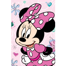 Disney Minnie Flowers mikroflanel takaró 100x150cm lakástextília