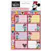 Disney Minnie füzetcímke matricával 16 darabos