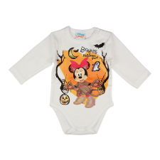 Disney Minnie halloween hosszú ujjú baba body fehér kombidressz, body