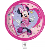  Disney Minnie Junior papírtányér 8 db-os 20 cm FSC