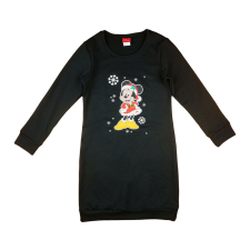 Disney Minnie karácsonyi mintával nyomott lányka pamut ruha lányka ruha