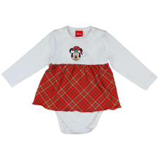 Disney Minnie karácsonyi szoknyás baba body - 80-as méret kombidressz, body