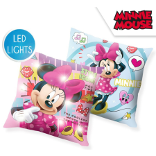 Disney Minnie LED világító párna, díszpárna 40*40 cm lakástextília