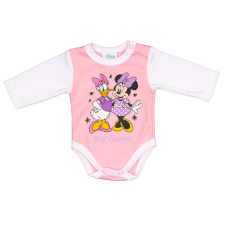 Disney Minnie mintával nyomott hosszú ujjú baba body kombidressz, body