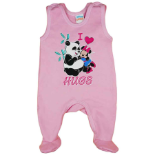 Disney Minnie pandás belül bolyhos ujjatlan rugdalózó rugdalózó