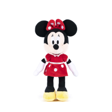 Disney Minnie plüssjáték piros ruhával, 42,5 cm plüssfigura