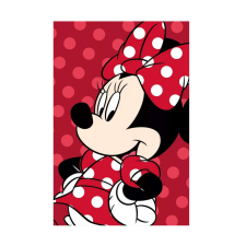Disney Minnie polár takaró red 100x150cm (microflanel) lakástextília