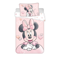 Disney Minnie Powder pink gyerek ágyneműhuzat 100×135 cm, 40×60 cm lakástextília