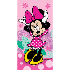 Disney Minnie Pretty in Pink fürdőlepedő, strand törölköző 70x140 cm lakástextília