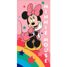  Disney Minnie Rainbow Star fürdőlepedő, strand törölköző 70x140 cm lakástextília