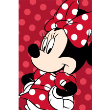 Disney Minnie Red mikroflanel takaró 100x150cm lakástextília